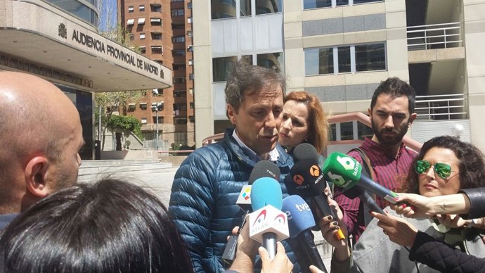 Paco González en la Audiencia de Madrid