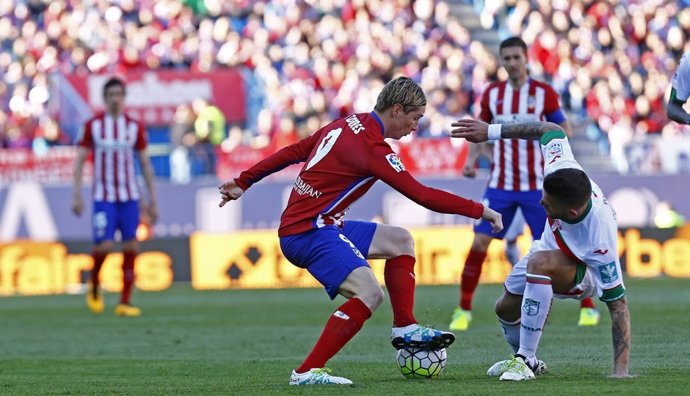 Fernando Torres en el Atlético de Madrid-Granada