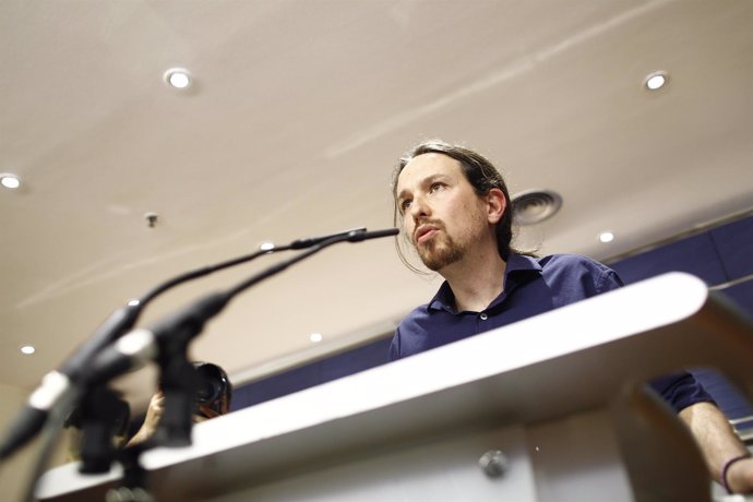 Pablo Iglesias tras reunirse con Pedro Sánchez