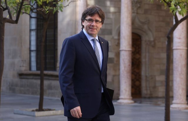 El presidente de la Generalitat, Carles Puigdemont