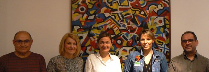 Representantes de UGT y CC.OO.