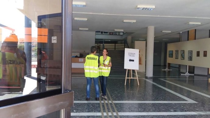 Psicólogos del equipo de emergencias