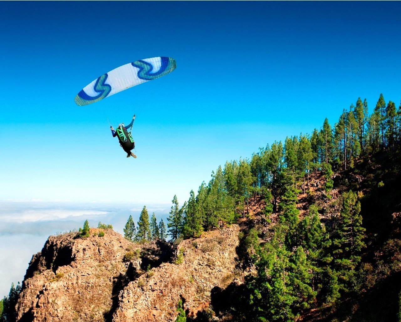 Parapente en Izaña, Tenerife