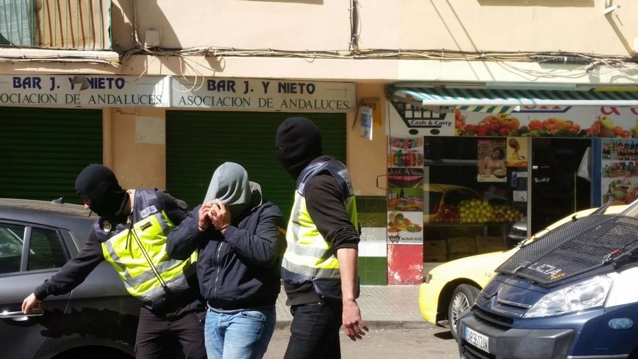 El detenido por su vinculación con el Daesh en Palma