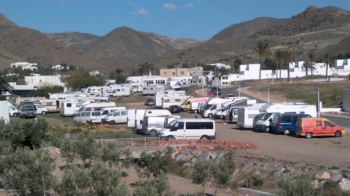 Autocaravanas y furgonetas en Cabo de Gata-Níjar
