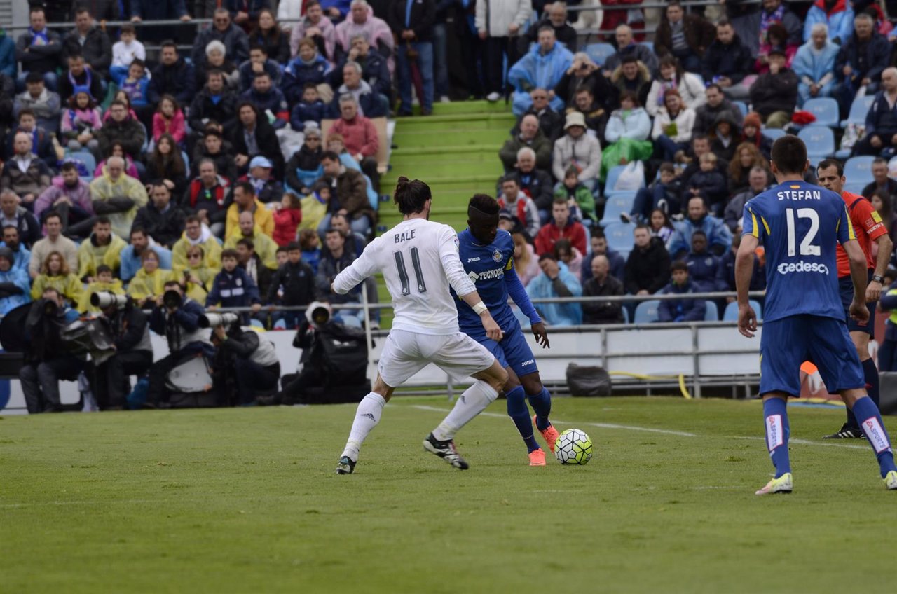 Bale y Yoda en el Getafe C.F. S.A.D. - Real Madrid C.F.             
