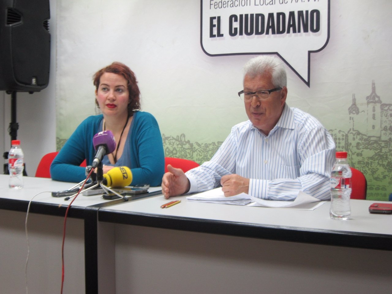 Manuel Fuentes y Celia Redondo
