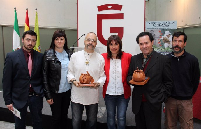 Presentación del XX festival de flamenco benéfico de Granada