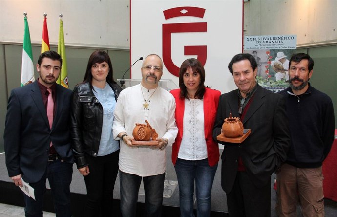 Presentación del XX festival de flamenco benéfico de Granada