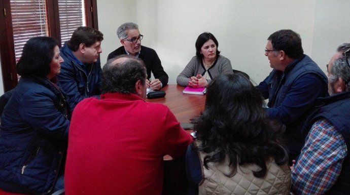 Visita a villaverde del Río