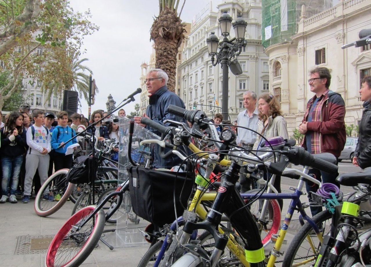 Celebración del Día Mundial de al Bicicleta en Valencia