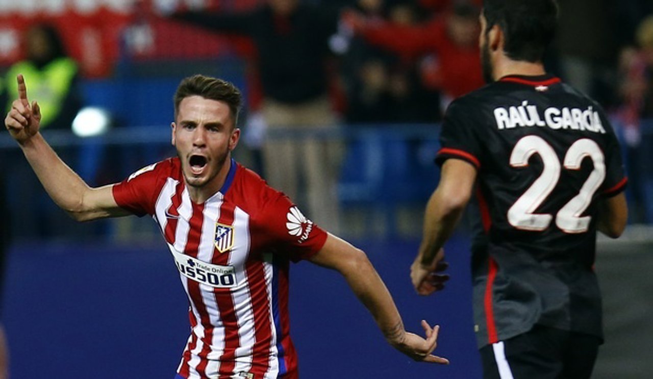 Saúl Ñíguez (Atlético) Raúl García (Athletic)