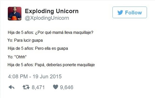 Los tuits de este padre de 4 niñas prueban que la paternidad es divertida