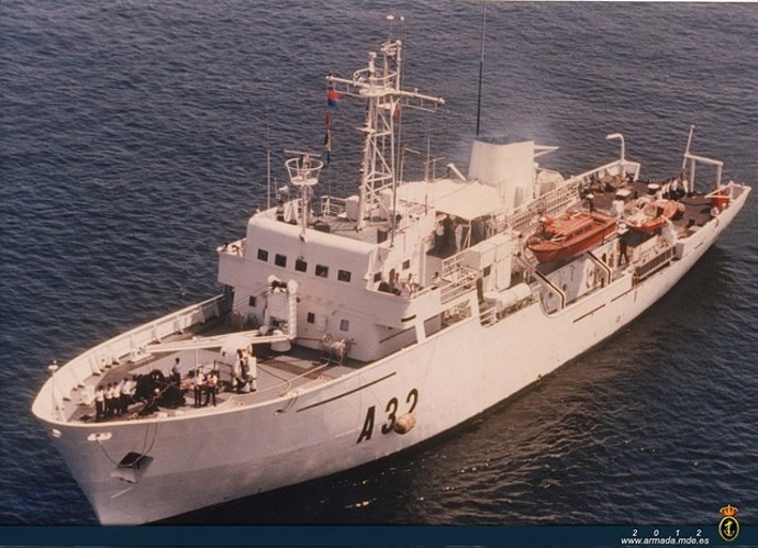 NOTA DE PRENSA ESCALA EN ALMERIA BUQUE HIDROGRAFICO TOFIÑO