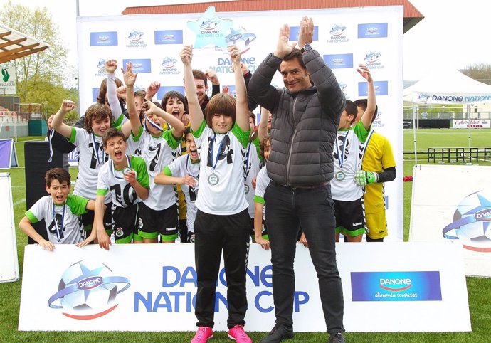 El Racing de Santander, campeón de la fase norte de la Danone Nations Cup