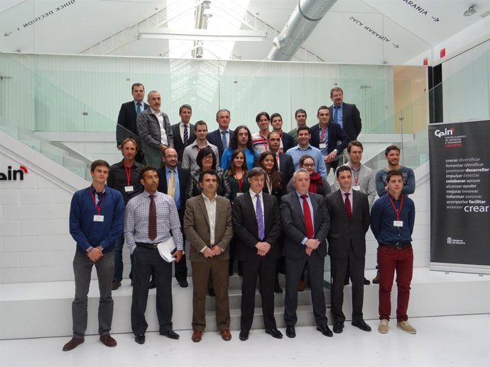 Promotores de los proyectos seleccionados y de las empresas patrocinadoras