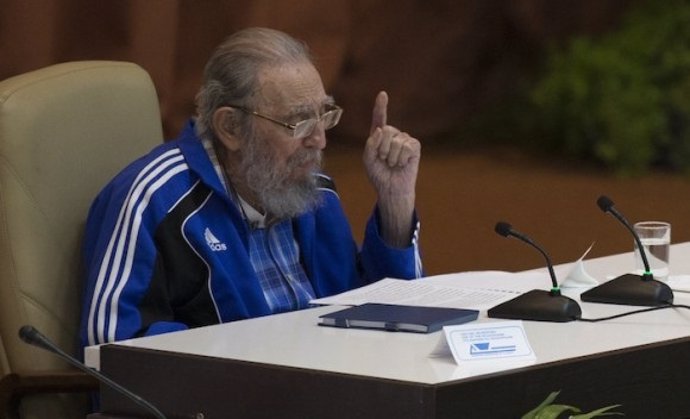 El ex presidente cubano Fidel Castro