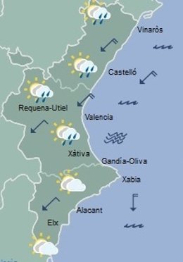 Predicción para este miércoles