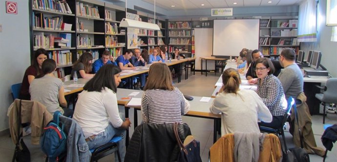 Participantes en la Lanzadera de Empleo de Zaragoza