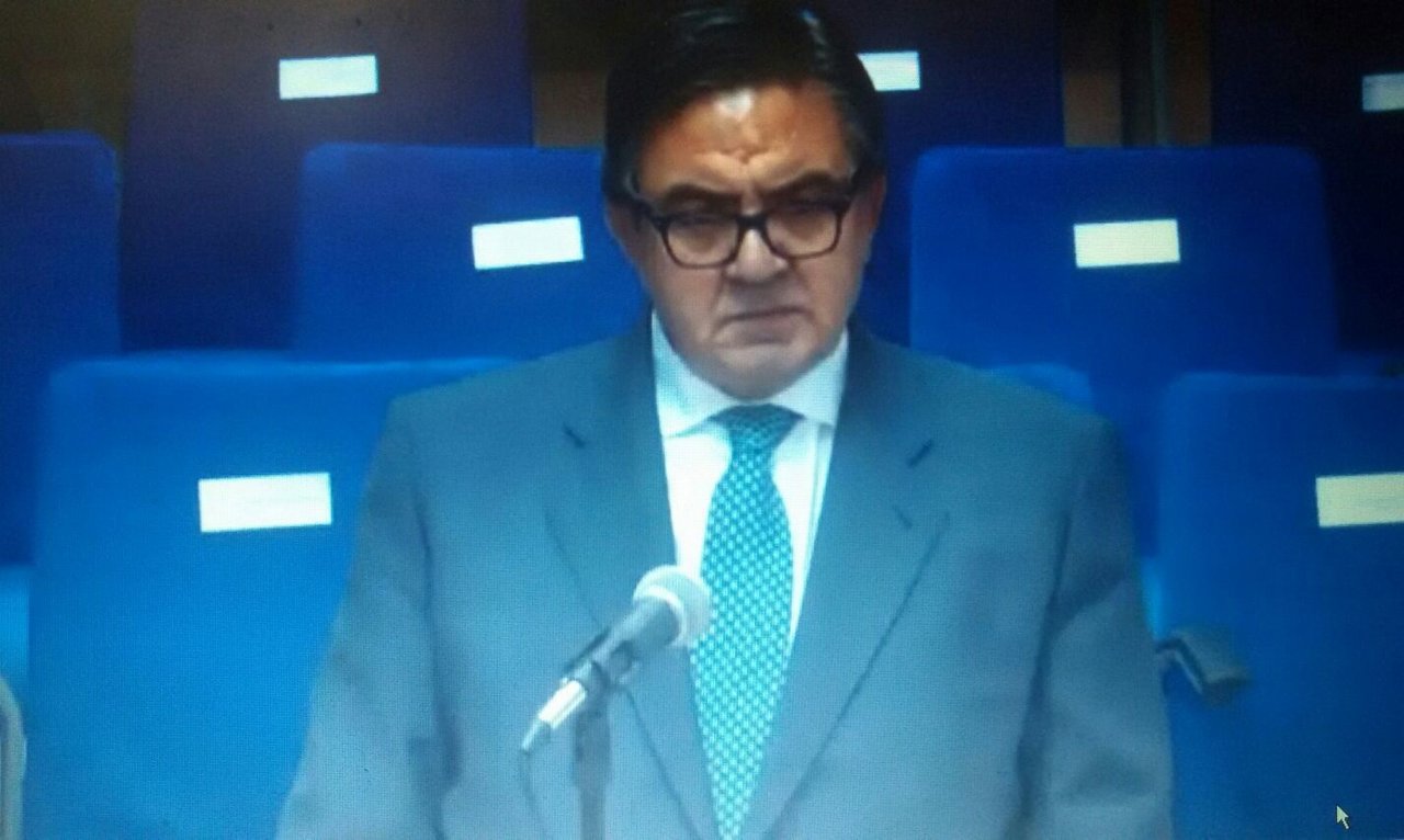 Carlos García Revenga, durante el juicio del caso Nóos