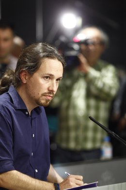 Pablo Iglesias tras reunirse con Pedro Sánchez