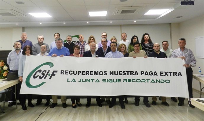 CSIF anuncia movilizaciones para el abono íntegro de la paga extra de 2012