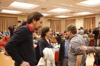 Podemos queda fuera de la Mesa de la Diputación del Congreso, donde PSOE y Ciudadanos suman mayoría absoluta