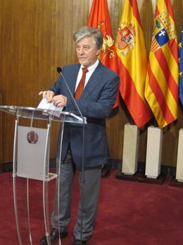 El alcalde de Zaragoza, Pedro Santisteve