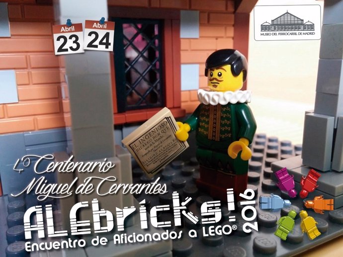 LEGO rinde homenaje a Cervantes