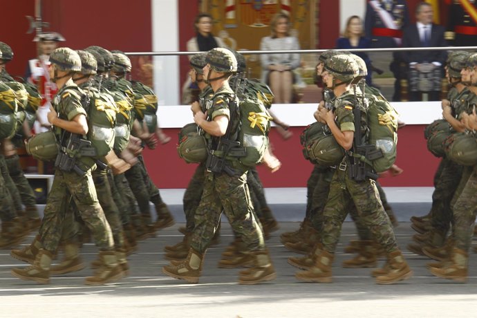 Desfile Día de la Hispanidad, Fiesta Nacional, 12 de Octubre