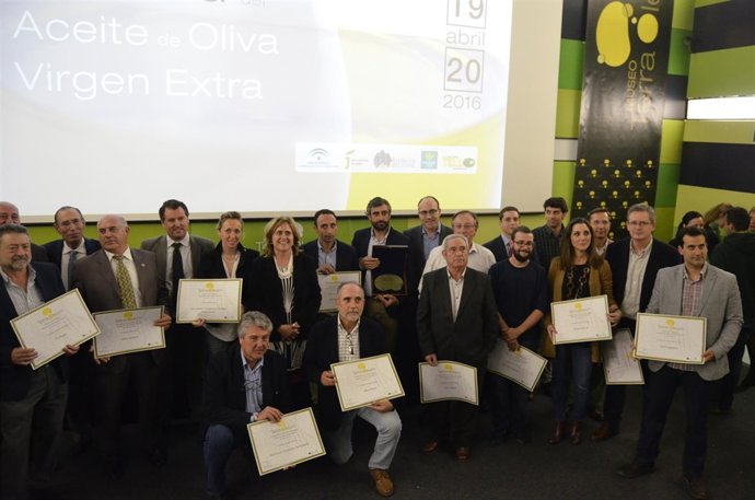 Entrega de los premios Terra Oleum a la calidad de aceite de oliva.