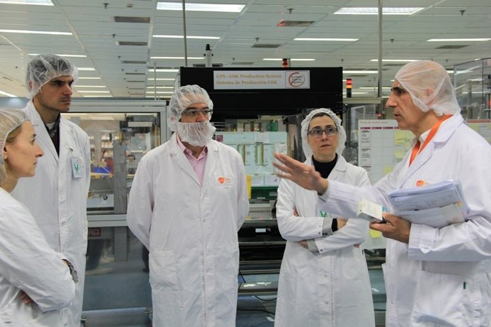 Visita del Ayuntamiento a GSK