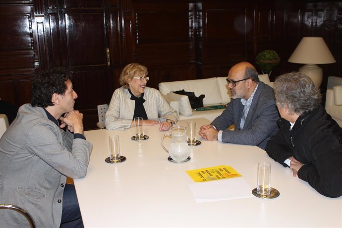 Reunión entre Brito y Carmena