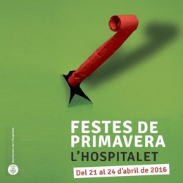 Cartel de las Fiestas de Primavera de L'Hospitalet de 2016