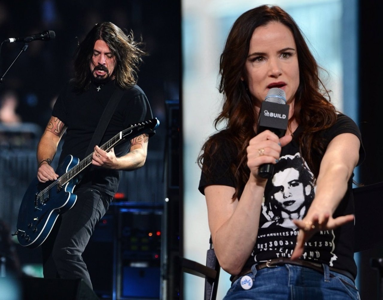 DAVE GROHL Y JULIETTE LEWIS