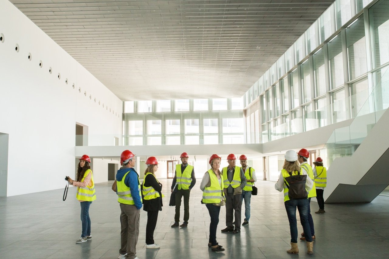 Palma Film Office organiza visita al Palacio de Congresos