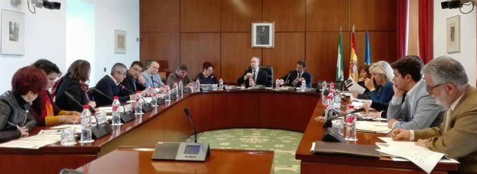 Reunión de la Junta de Portavoces del Parlamento andaluz