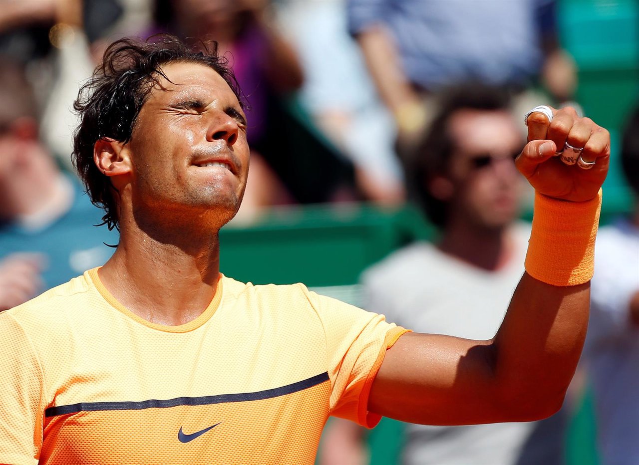 Nadal celebra una victoria