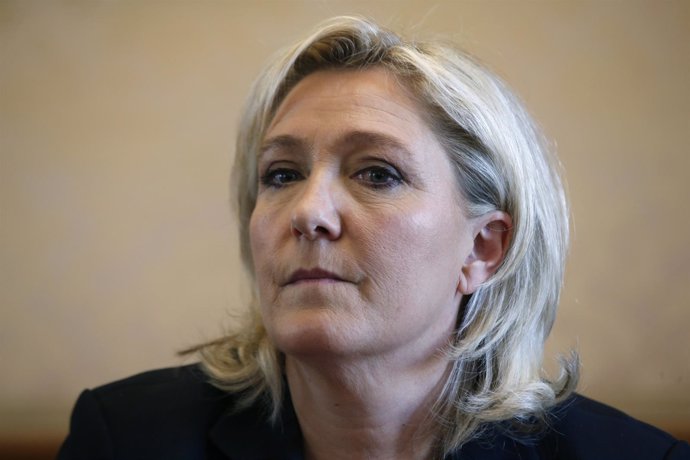 La líder del Frente Nacional francés, Marine Le Pen