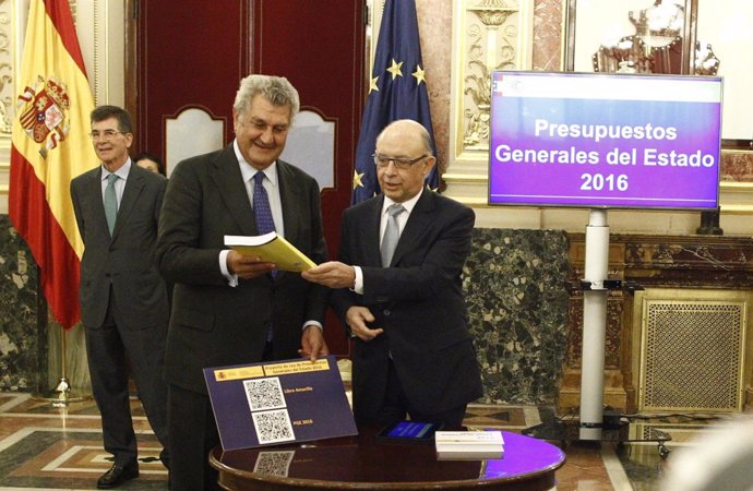 Presentación de los Presupuestos Generales del Estado 2016 con Cristóbal Montoro