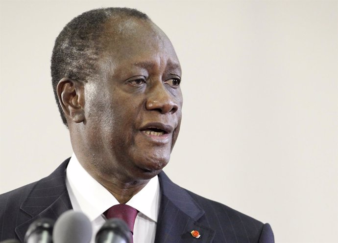 El Presidente Electo De Costa De Marfil, Alassane Ouattara