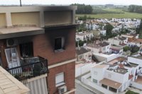 A prisión el detenido por incendiar la vivienda de su pareja en Utrera