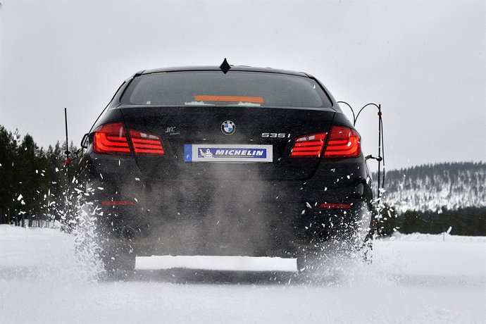 Pruebas de neumáticos de invierno de Michelin