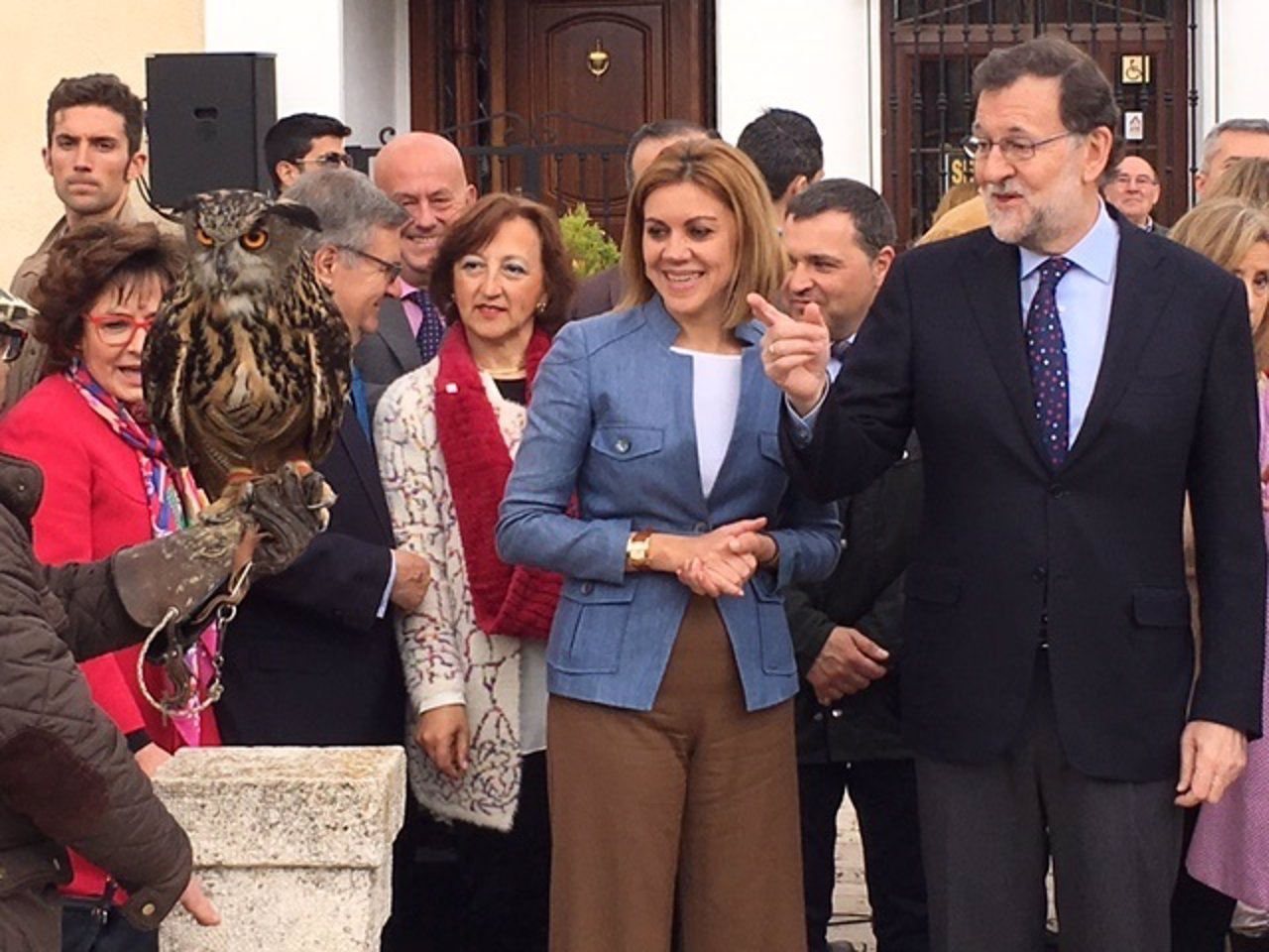 Rajoy en El Toboso