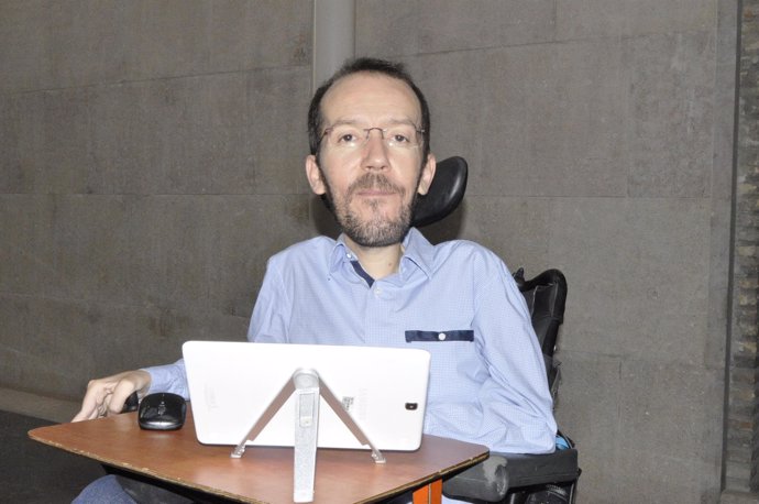 El secretario de Organización de Podemos, Pablo Echenique