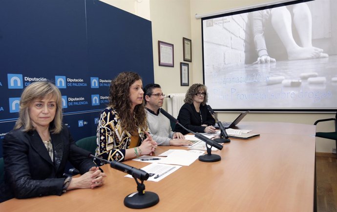 Presentación del Plan Provincial de Drogas de la Diputación de Palencia