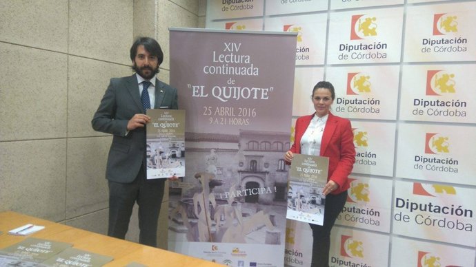 Barbero y Porcuna presentan la XIV Lectura Continuada del Quijote