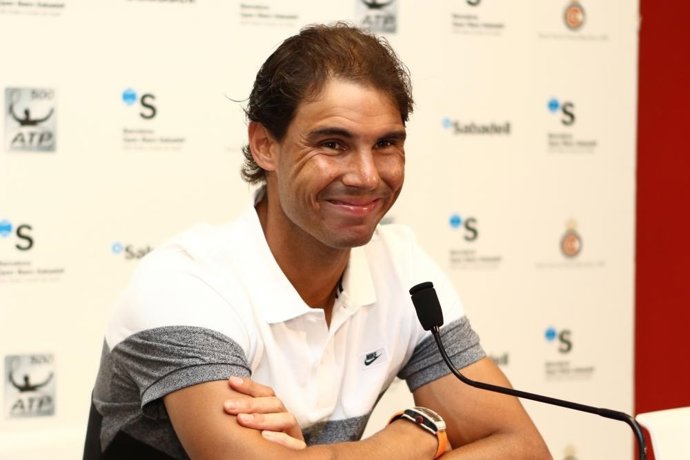 Nadal en rueda de prensa