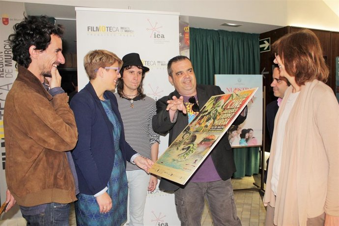 Arroyo en la presentación de la quinta edición del Festival de Cine Fantástico 