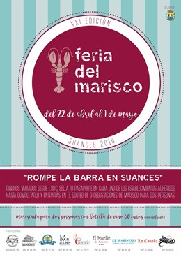 Feria del Marisco de Suances, del 22 de abril al 1 de mayo